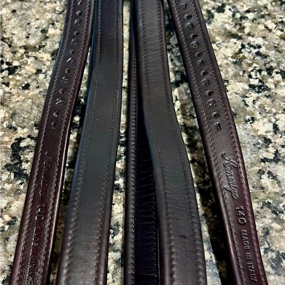Amerigo Calfskin Stirrup Leathers 54”